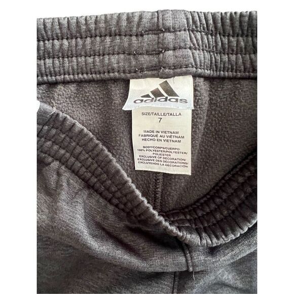 Adidas Kids sweatpants pants size 7 - Picture 4 of 6